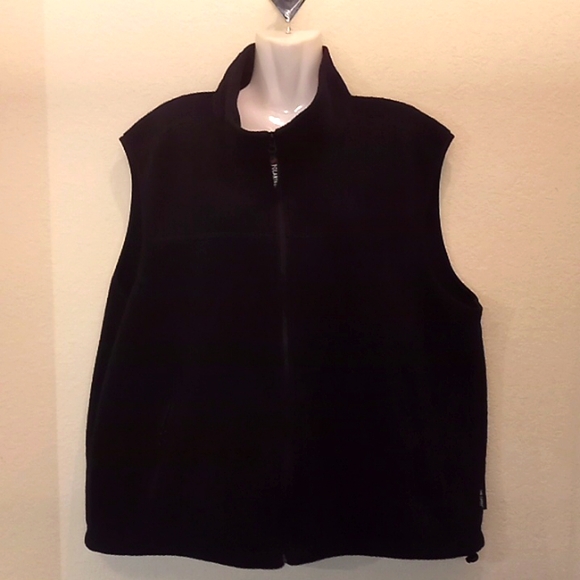 Eddie Bauer Navy Polartec Fleece Vest - Picture 8 of 14